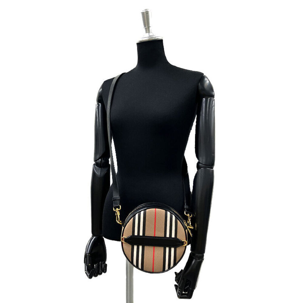 Burberry Icon Stripe Canvas Louise Bag Shoulder - Picture 9 of 9